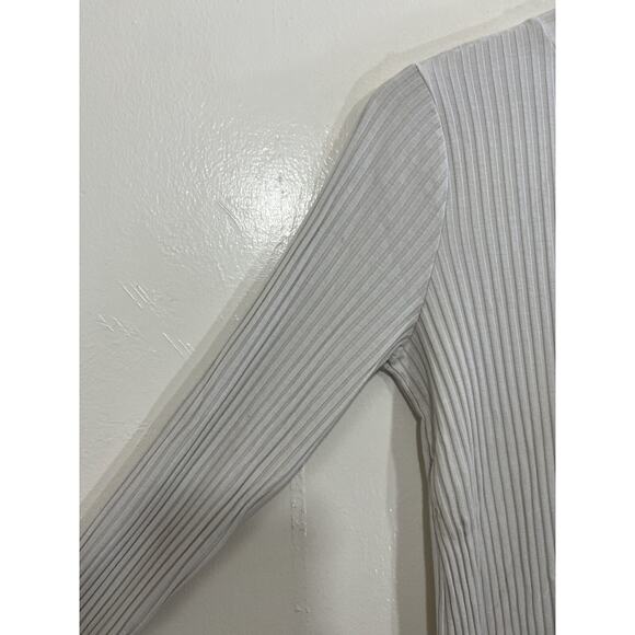 Eileen Fisher Texture Stretch Rib Tencel Minimal Scandi Top Capsule Quiet Luxe S - Picture 6 of 16